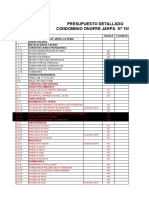 Construction Budget Template ES