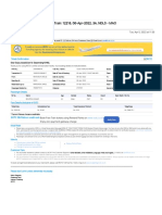 Booking Confirmation On IRCTC, Train: 12218, 06-Apr-2022, 3A, NDLS - MAO