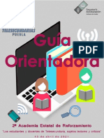 GUÍA ORIENTADORA PARA 2a ACADEMIA ESTATAL DE REFORZAMIENTO