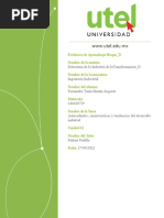 Antecedentes, Caracteristicas y Tendencias Del Desarrollo Indutrial - Semana - 2