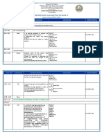 Weekly Home Learning Plan For Grade 5: Learning Area Learning Competency Learning Tasks Mode of Delivery