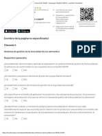 Lista de Verificacion de La Auditoria Iso 22000