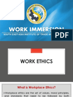 MODULE 1 - Work Ethics