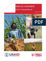 Farming As A Business: APOLOU Training Manual