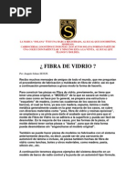 Fabricacion de Fibra de Vidrio Por Joaquin Solana