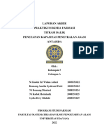 Golongan A - Kelompok 5 - Laporan Akhir Praktikum Kimia Farmasi Topik V