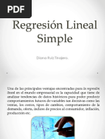 Regresion Lineal Simple y Multiple