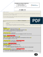 Word - Past Simple Past Continuous Tasks