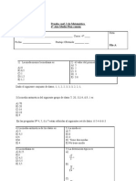 Dado El Siguiente Conjunto de Datos