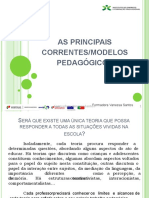 Ufcd 10649-Principais Correntes Pedagógicas