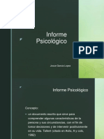 Apuntes para Un Informe Psicológico