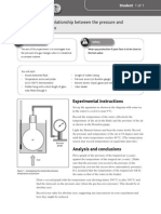 A2 Physics Practicals 56873669 Practical 12 The Relationship Between The Pressure and Temperature of A Gas