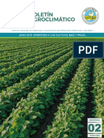 Boletín Agroclimático No.02