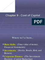 Cost of Capital