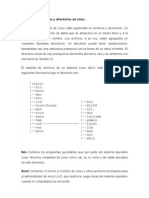 Manejo de Archivos y Directorios en Linux