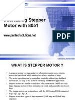 Interfacing Stepper Motor With 8051