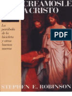 CREÁSMOLE A CRISTO - Stephen E. Robinson