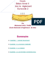 BAII EC2 Chap7 Effort Tranchant 2021