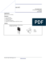 Silicon N Channel MOS FET: Application