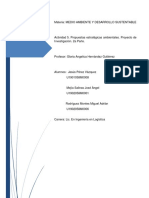 Actividad 5 Propuesta Estratégicas Ambientales Proyecto de Investigación 2a Parte