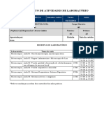 Cronograma de Aulas Práticas ATUALIZADO