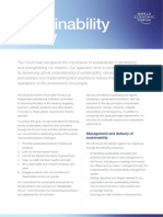 WEF Sustainability Policy EN