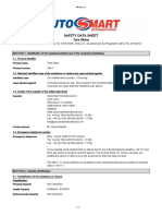 Safety Data Sheet Tyre Shine