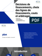 Lignes de Financement Gestion de Tresorerie