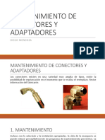 Mantenimiento de Conectores y Adaptadores