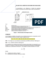 Clases de Hormigón Armado - Diseño y Comprobación de Secciones de Hormigón Armado