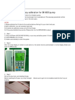 Accuracy Calibration For SK-600I