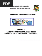 Unidad 1-BASES TEORICAS DE LA EDUCACION A DISTANCIA GII-2021-1