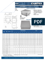 CANTEX Junction Box Sell Sheet