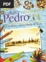 Programa Fiestas de San Pedro - Atalaya de Santa M de Guía