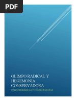 Olimpo Radical y Hegemonia Conservadora