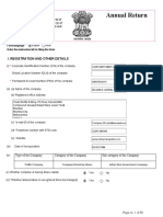 Annual Return: Form No. Mgt-7