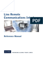 Dokumen - Tips Linx Remote Communications Interface Printeralinx Mp650388 Feb 2007