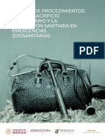 Manual de Procedimientos para El Sacrificio Humanitario y La Disposición