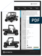Cfmoto Spec Sheets - Uforce 600