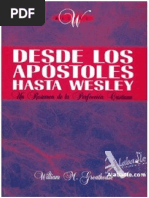 Desde Los Apostoles Hasta WESLEY - W M Greathouse