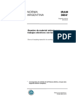 IRAM 3604 - Guantes de Material Aislante para Trabajos Eléctricos Con Tensión