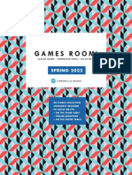 Spring 2022 Games Room UK Catalog