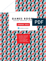 Spring 2022 Games Room US Catalog