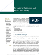 Chapter 7 - International Arbitrage and IRP