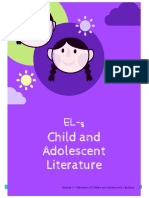 Module 3 - Elements of Children and Adolescent's Literature