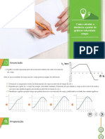 Como Calcular A Distância A Partir de Gráficos Velocidade-Tempo