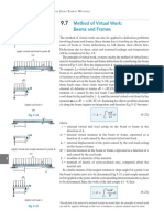 Method of Virtual Work: Beams and Frames: Cause