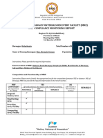 Functional Barangay Materials Recovery Facility (MRF) Self-Compliance Monitoring Report