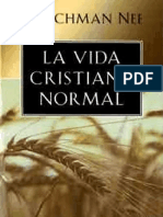 La Vida Cristiana Normal Watchman Nee