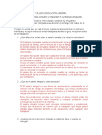 Taller Legislación Laboral. Cuestionario de Investigacion